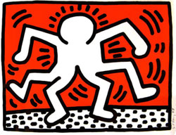 Keith Haring - Double Man